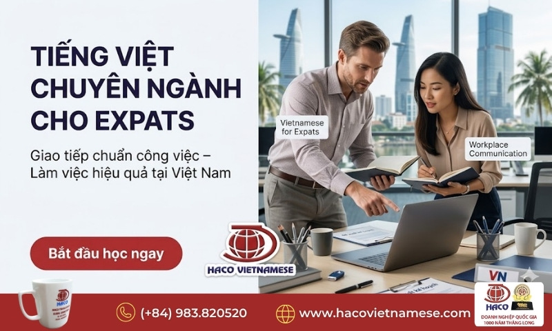 Tiếng Việt chuyên ngành cho expats