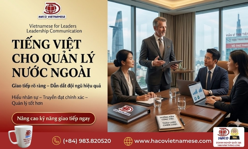 Tiếng Việt chuyên ngành cho expats