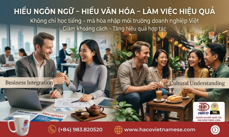 Tiếng Việt chuyên ngành cho expats