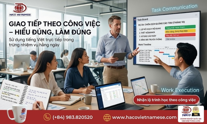 Tiếng Việt giao tiếp nơi làm việc