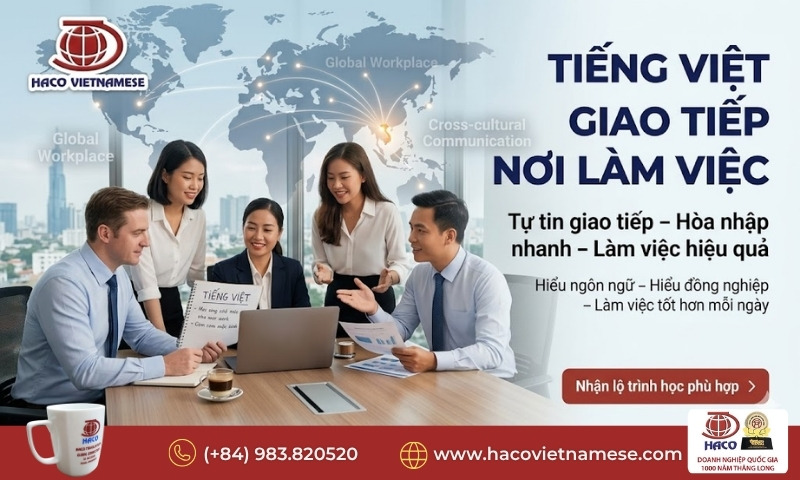 Tiếng Việt giao tiếp nơi làm việc