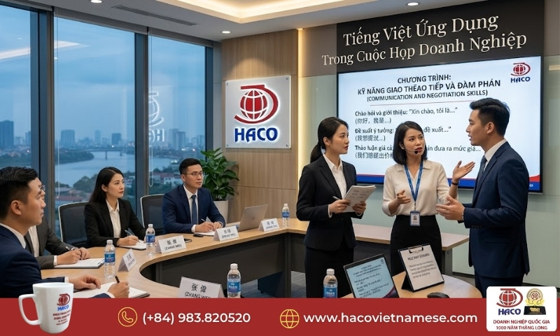 Tiếng Việt phục vụ kinh doanh cho người Trung 2026