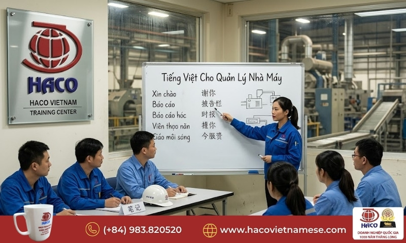 Tiếng Việt phục vụ kinh doanh cho người Trung 2026