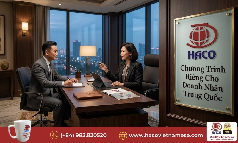Tiếng Việt phục vụ kinh doanh cho người Trung 2026