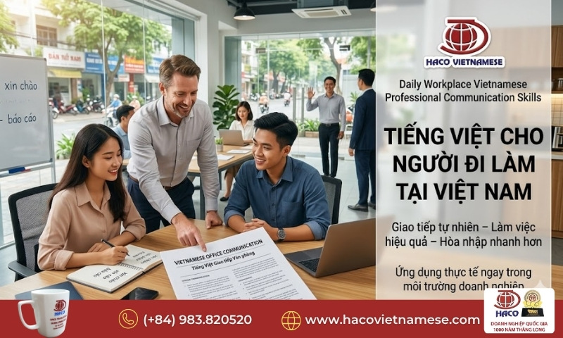 Chương trình tiếng Việt cho người đi làm