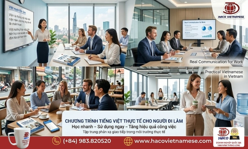 Chương trình tiếng Việt cho người đi làm
