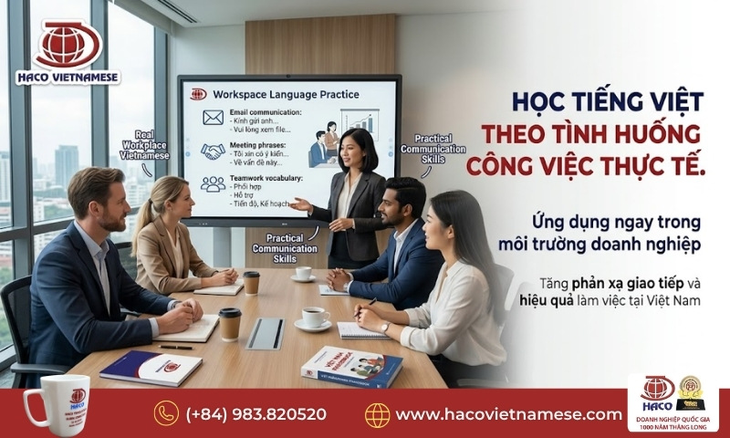Chương trình tiếng Việt cho người đi làm