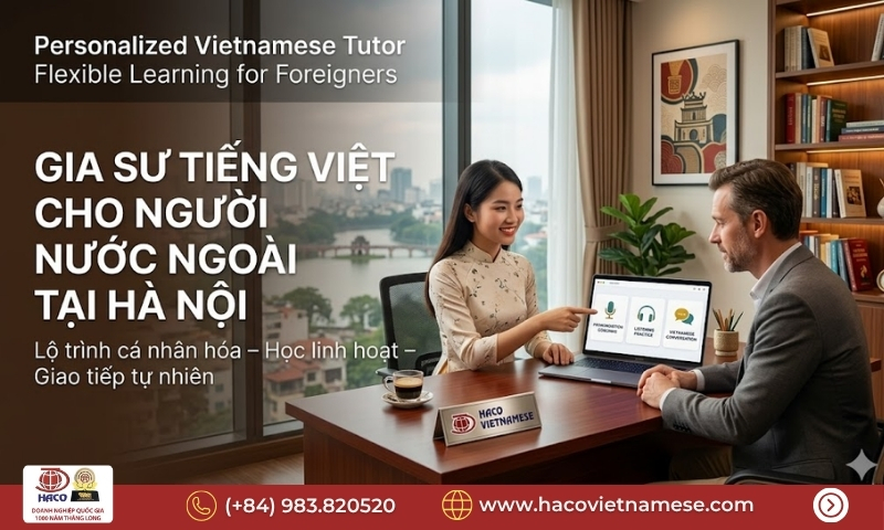 Dạy tiếng Việt cho người nước ngoài tại Hà Nội