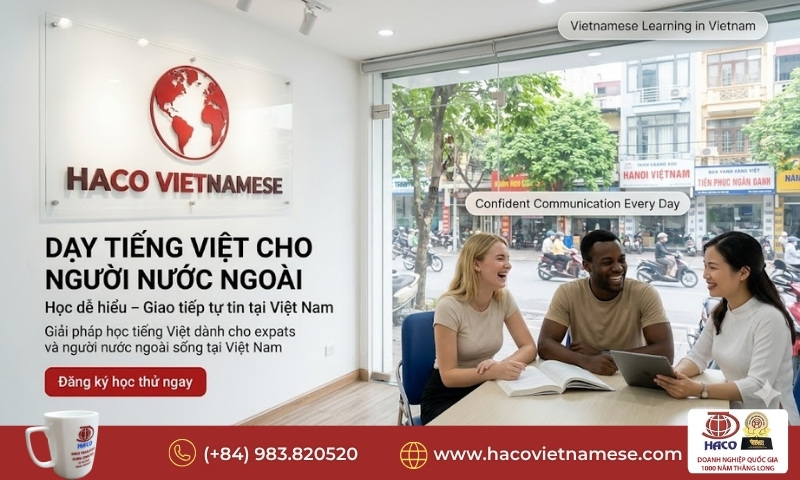 Dạy tiếng Việt cho người nước ngoài