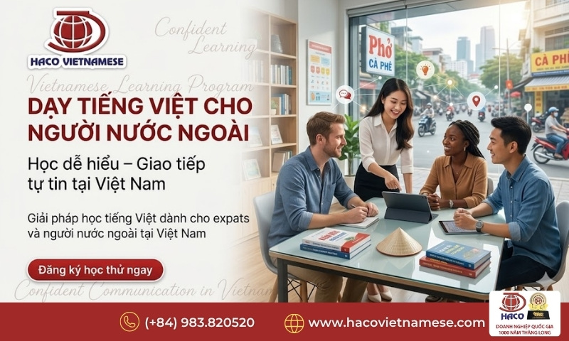 Dạy tiếng Việt cho người nước ngoài