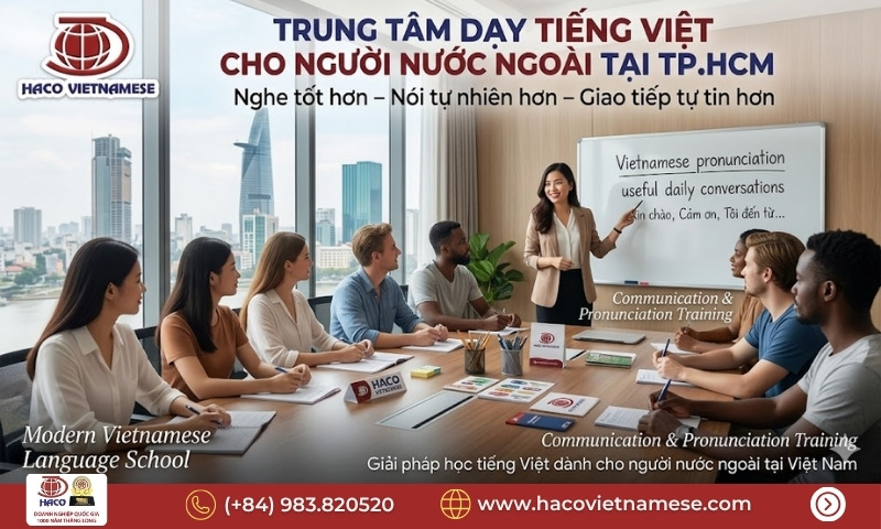 Dạy tiếng Việt giao tiếp chuyên ngành TP.HCM