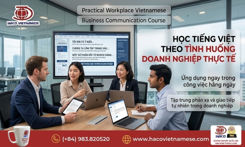 Tiếng Việt trong môi trường doanh nghiệp