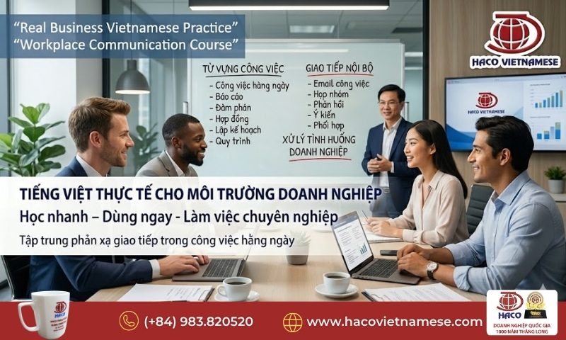 Tiếng Việt trong môi trường doanh nghiệp