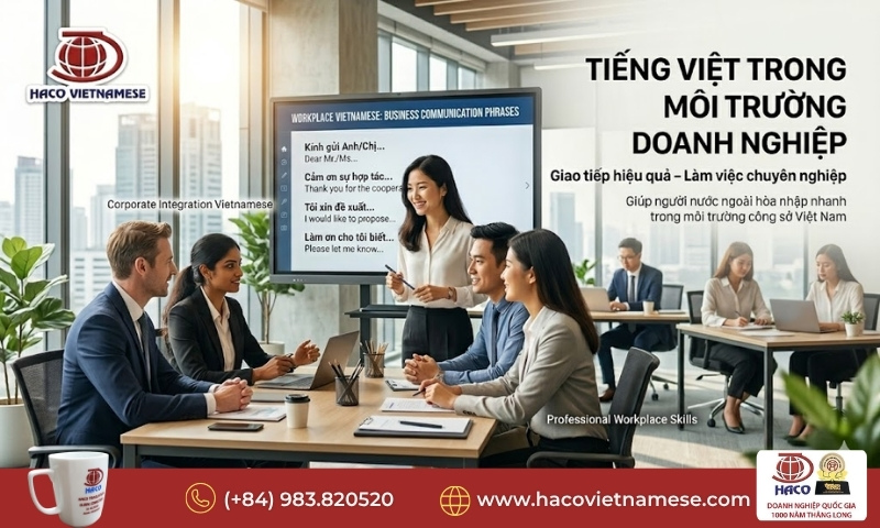 Tiếng Việt trong môi trường doanh nghiệp