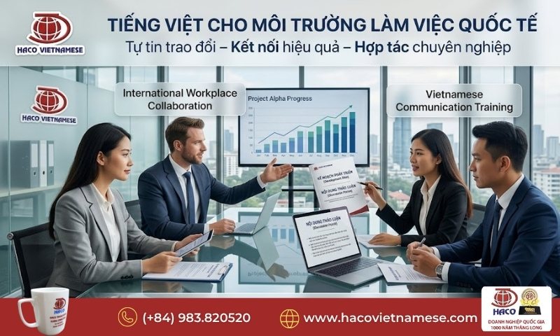 Tiếng Việt trong môi trường doanh nghiệp