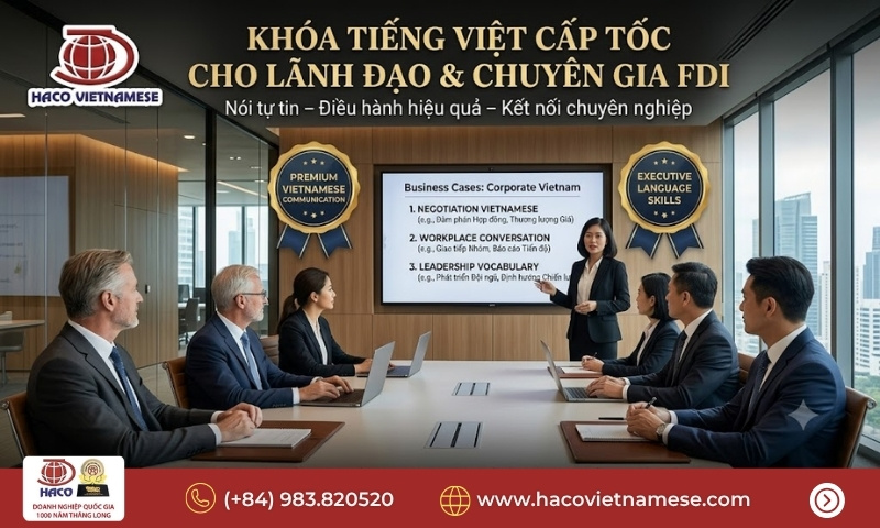 Trung tâm tiếng Việt HACO Sài Gòn