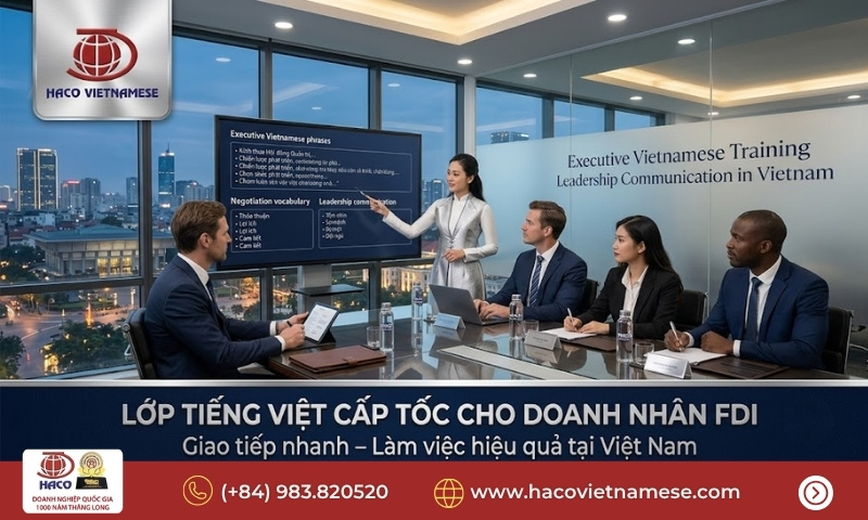 Trung tâm tiếng Việt HACO Sài Gòn