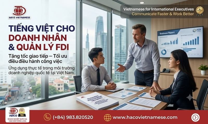 Trung tâm tiếng Việt HACO Sài Gòn